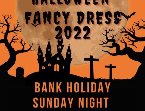 Halloween Fancy Dress – Bank Holiday Sunday 30/10/22